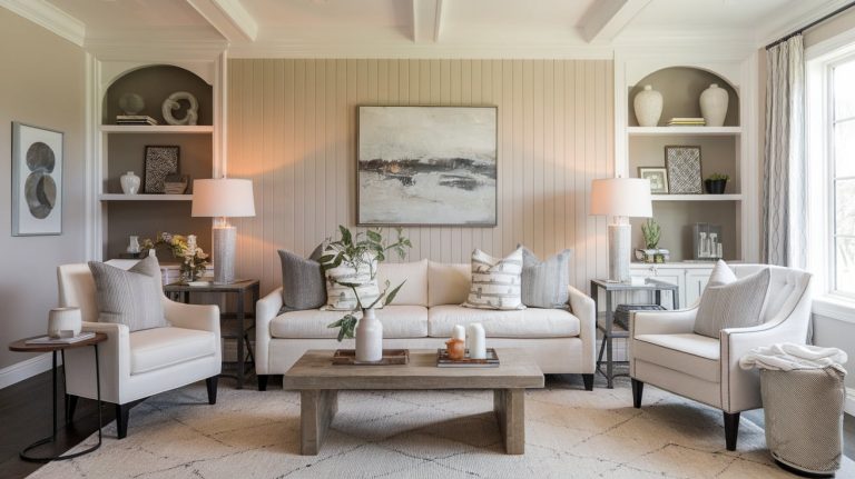 A Fresh Twist on Wall Design with Beadboard Accents