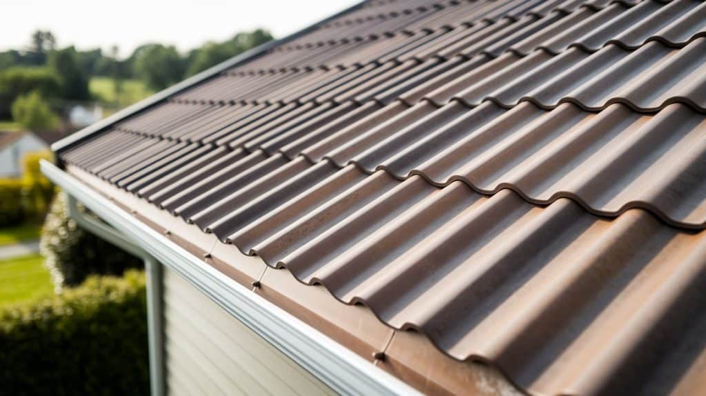 Corrugated Metal Panels with Shingle Designs