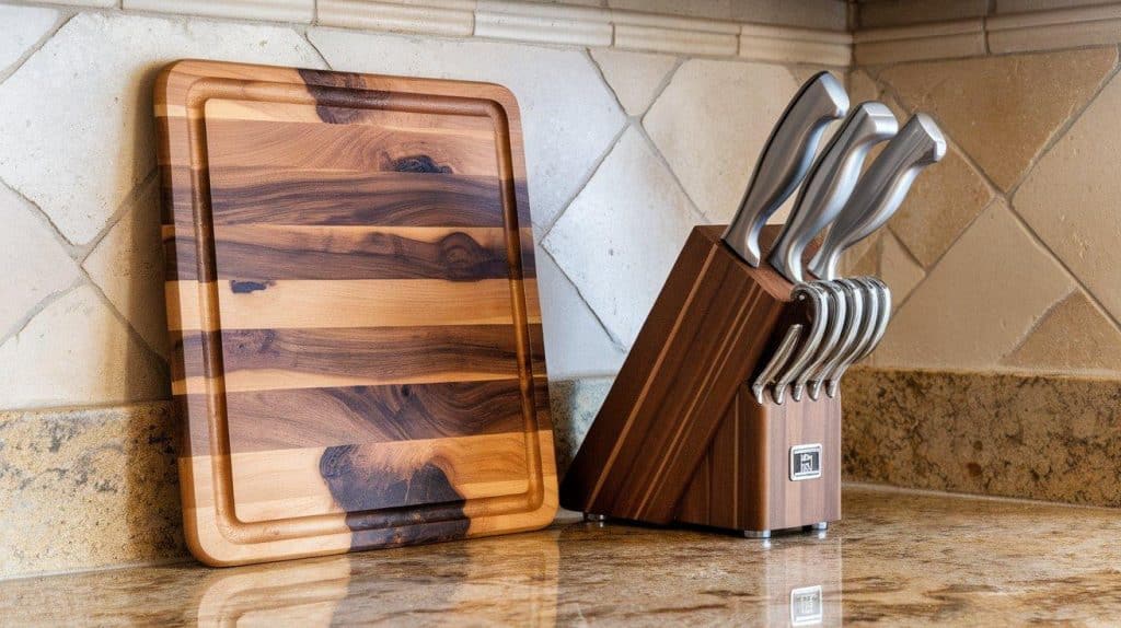 Cutting Boards and Knife Blocks