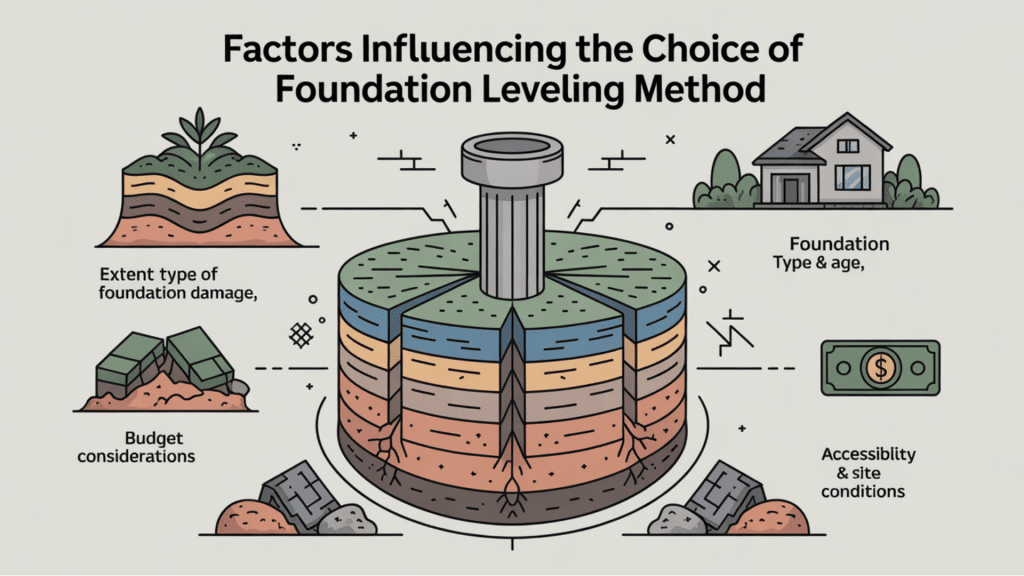 Factors Influencing the Choice of Leveling Method