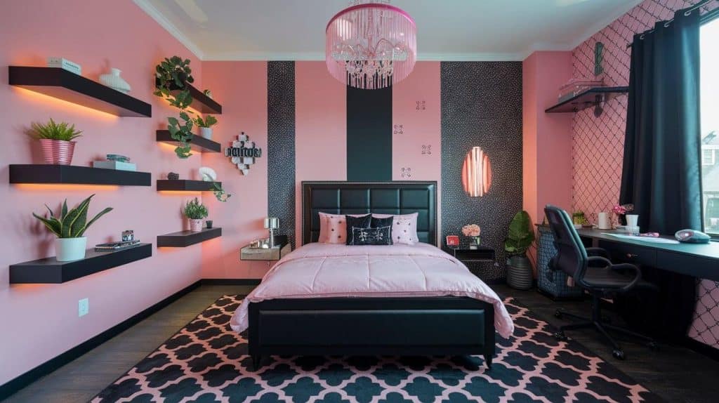 Floating LED Shelves