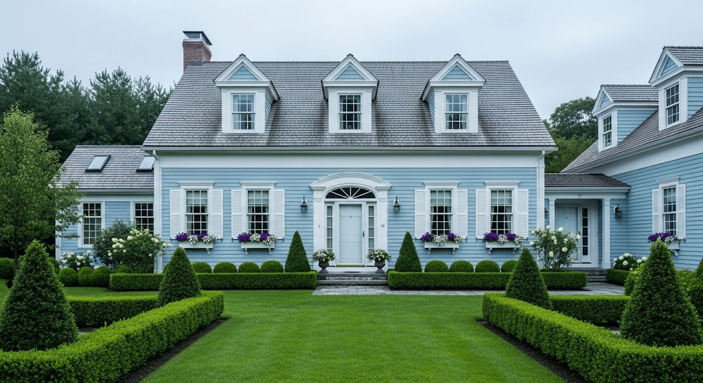 Front Facade and Dormers