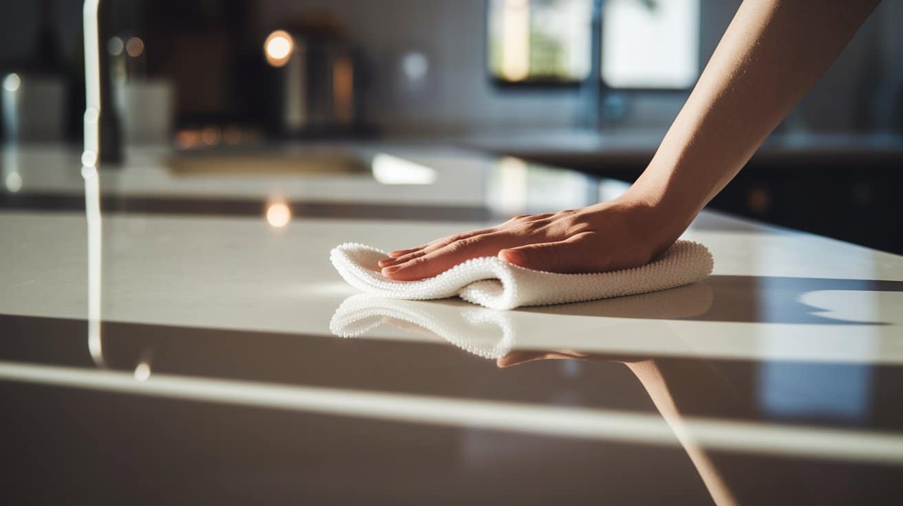 How to Safely Remove Stains from Quartz Surfaces?