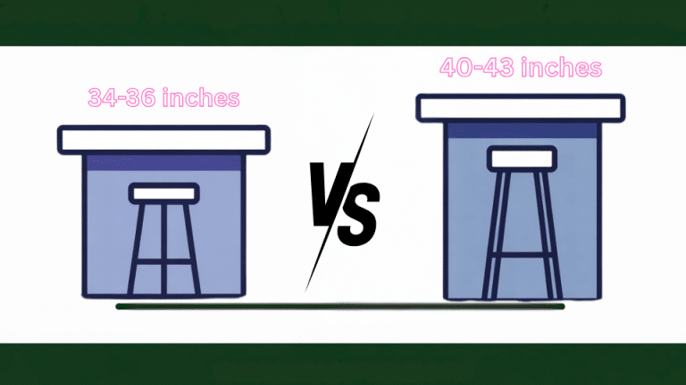 Kitchen Seating- Counter Height vs. Bar Height