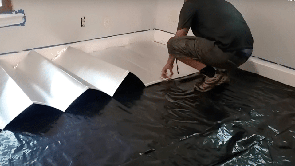 Install Underlayment