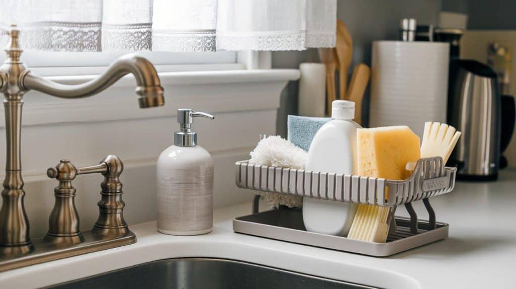 Stylish Soap Dispenser or Dish Caddy