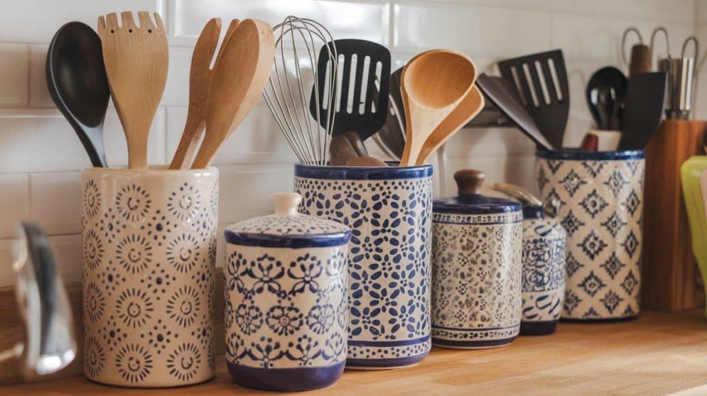 Utensil Holders or Crock Sets