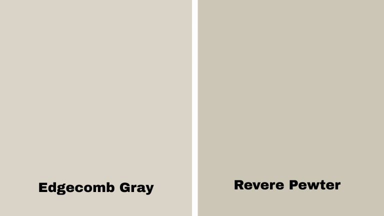 edgecomb gray vs revere pewter