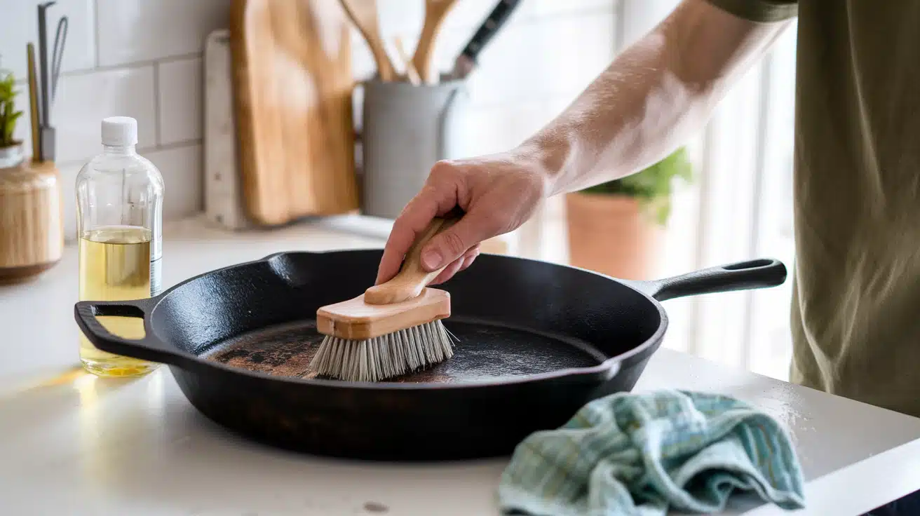 fastest way to remove rust from cast iron.png