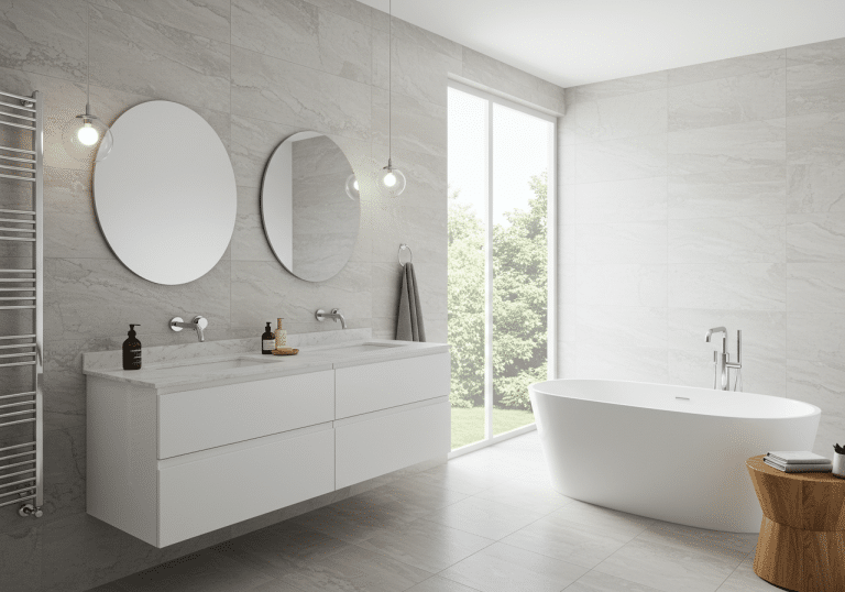 Why White Bathroom Vanities are the Smartest Choice for Busy Homes