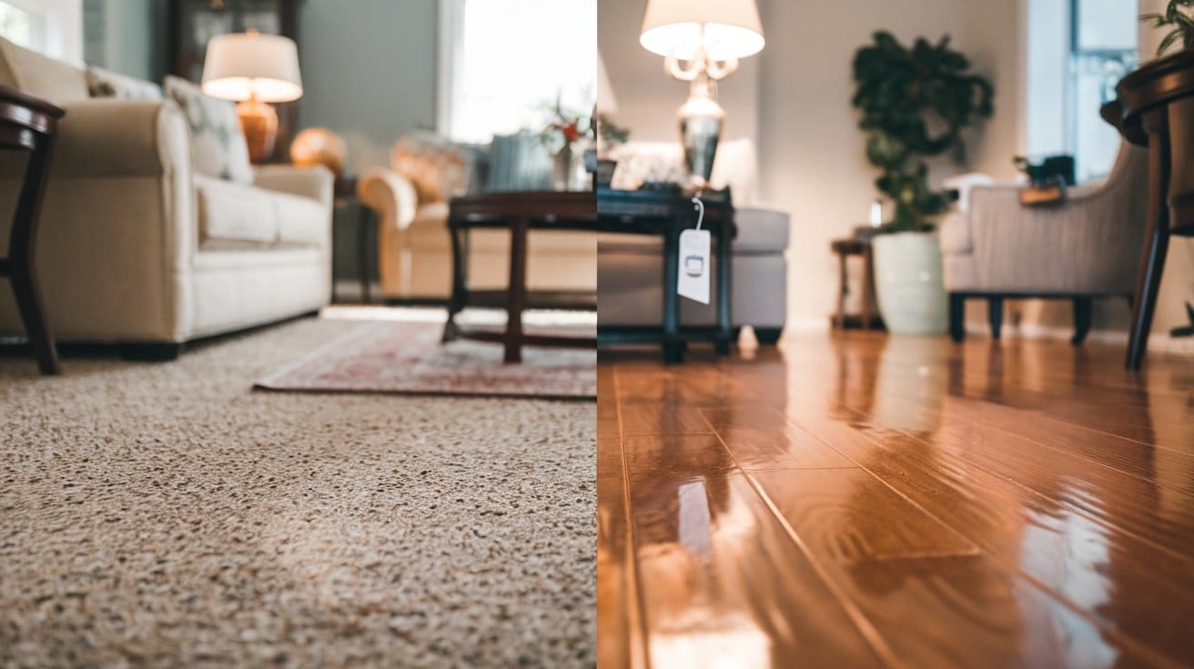 how much does it cost to replace carpet with hardwood