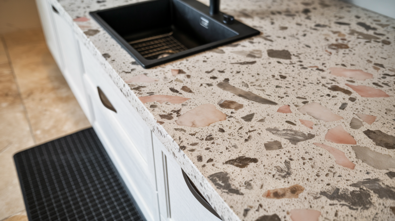 how to cut quartz countertop