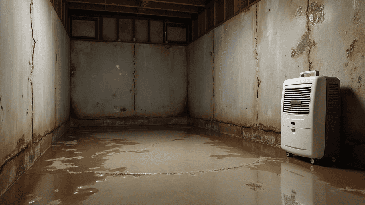 leaking basement