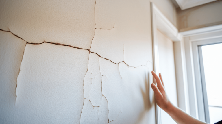 settlement crack