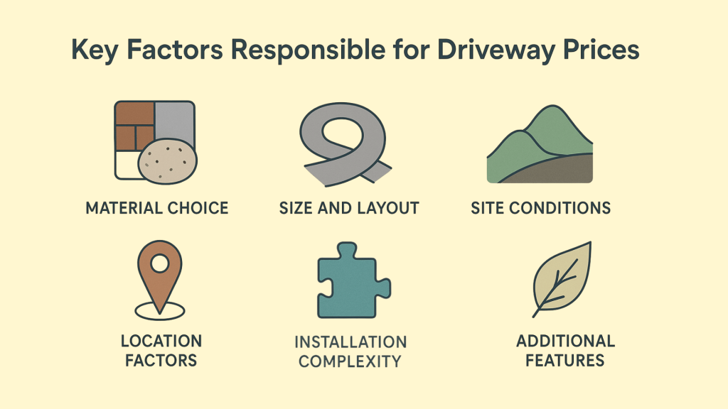 Factors Responsible for Driveway Prices