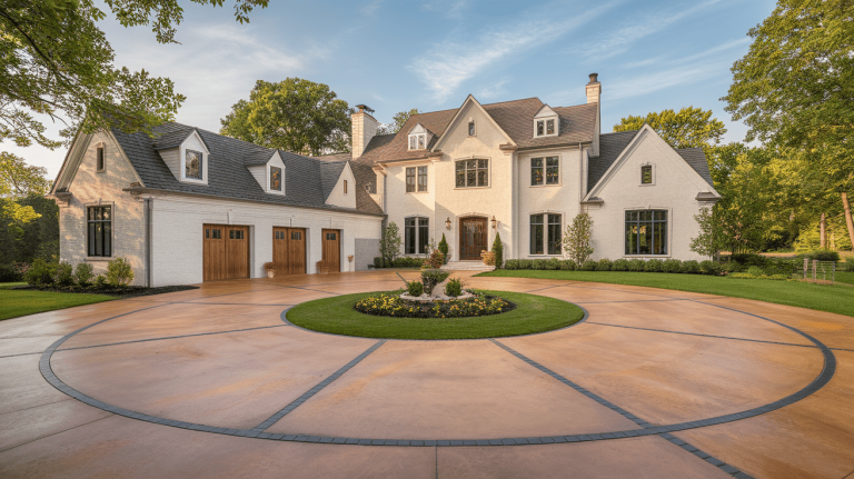 Turnaround Driveway Size and Width Guide for Homes