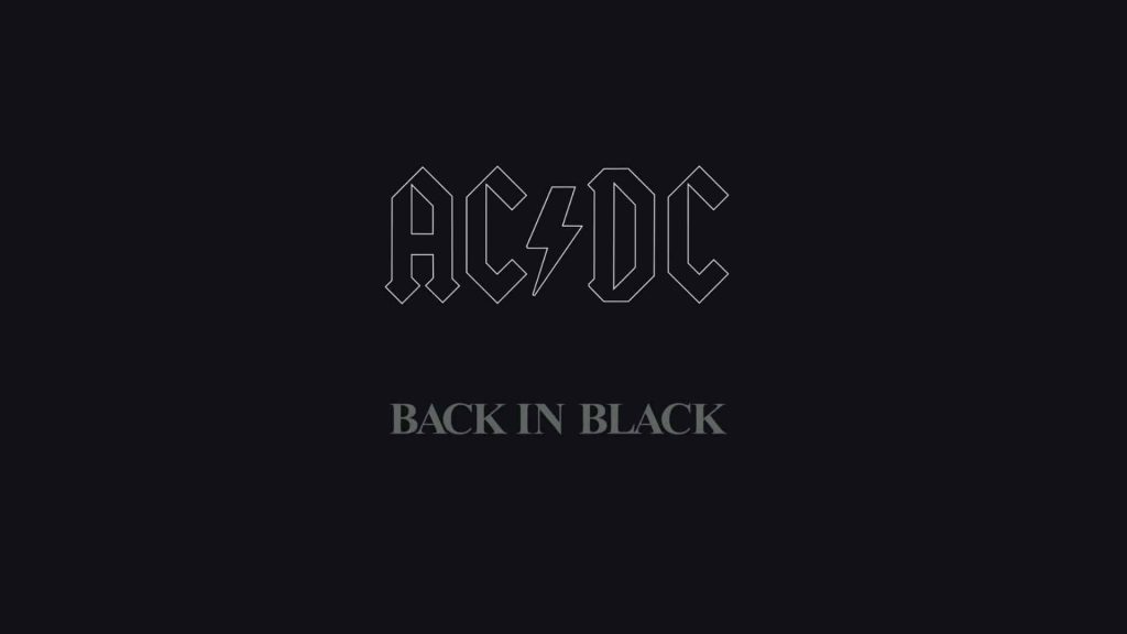 back in black
