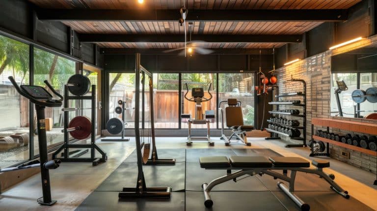 Garage Conversion Into Gym