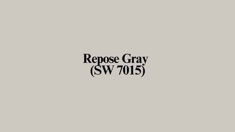 what color cabinets go with repose gray walls