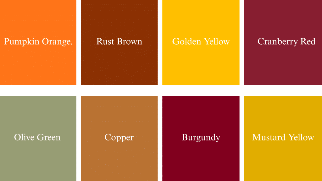 Classic Thanksgiving Colors