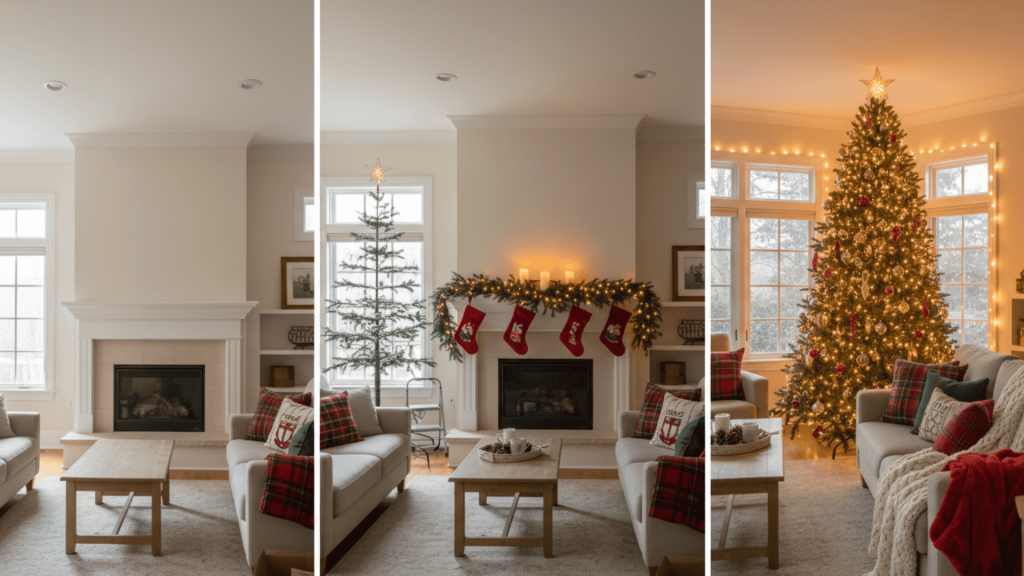 How to Decorate Your Living Room for Christmas