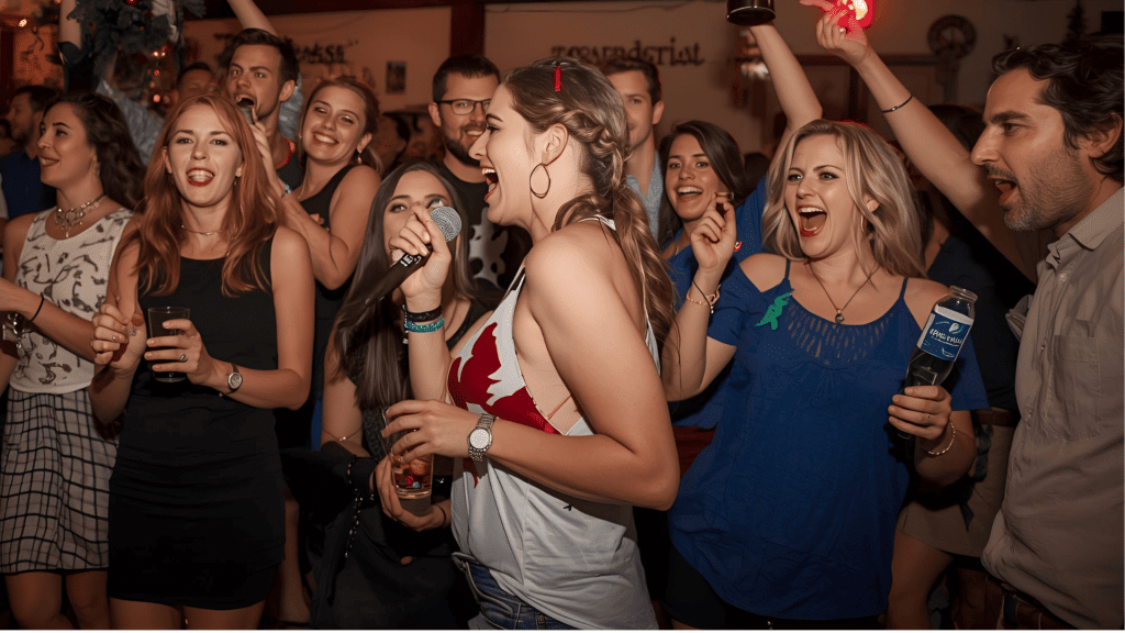 Karaoke Christmas Night