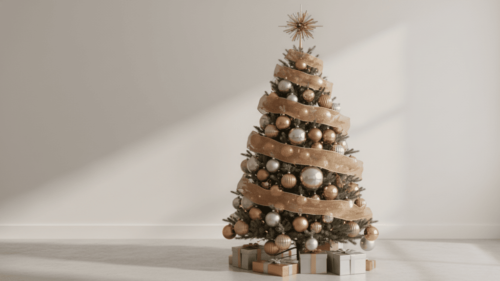 Modern Metallic Mix Tree