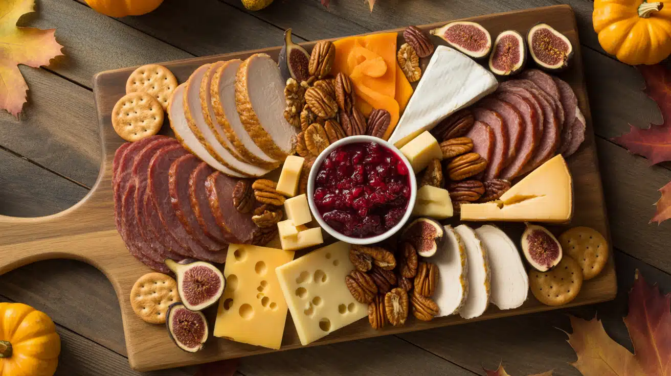 thanksgiving charcuterie board