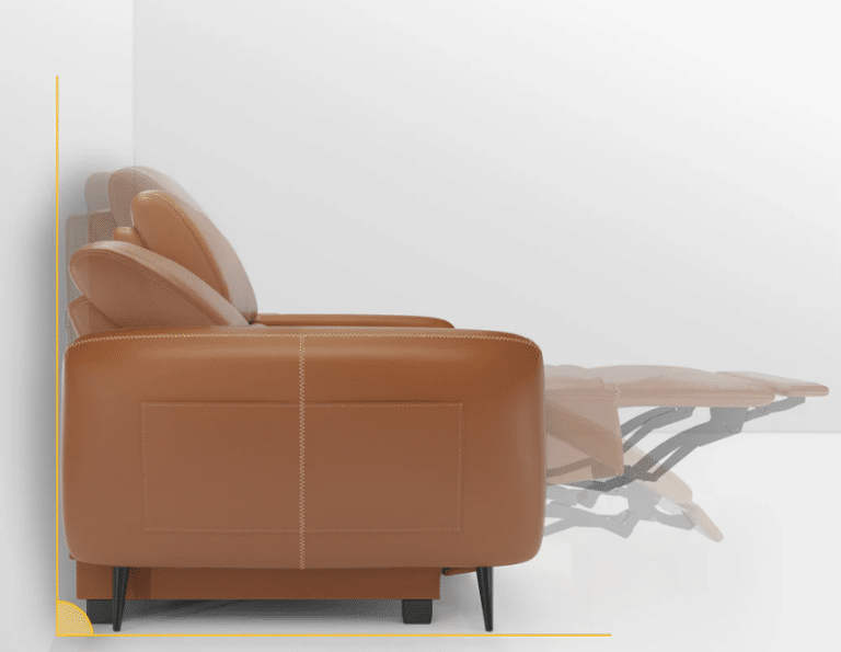 Is the AlivingHome Wall Hugger Reclining Sofa Space-Saving? [My Real Review]