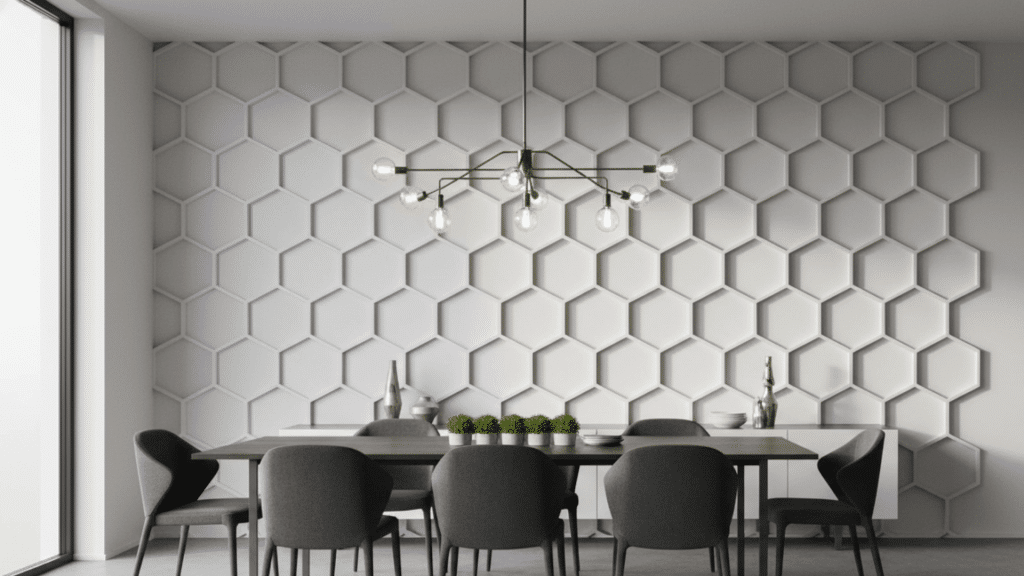 3D Geometric Wall Panels