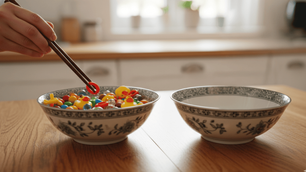 Chopstick Pick Up Chinese New Year Games