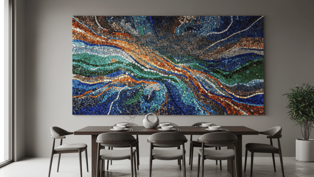 Handcrafted Mosaic Wall Art