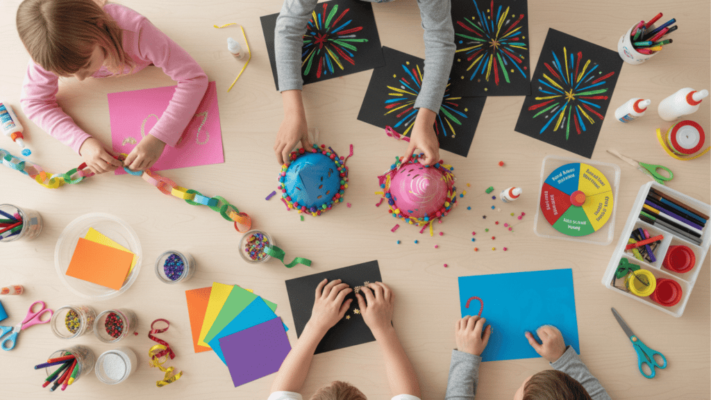 New Year Crafts for Elementary Kids