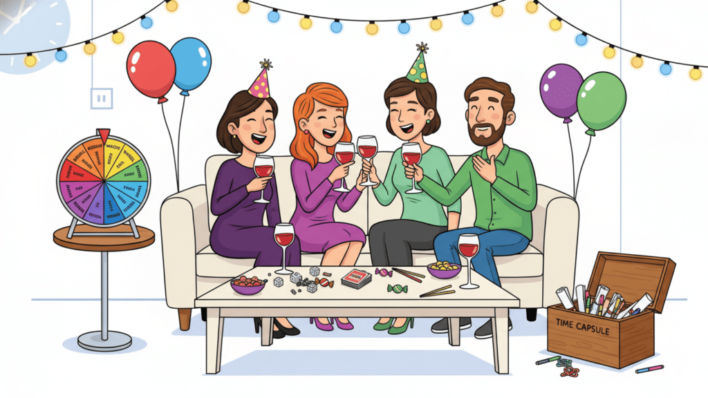 Adult and Party New Years Eve Games