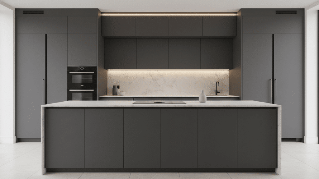 Concealed Handles for Clean Lines