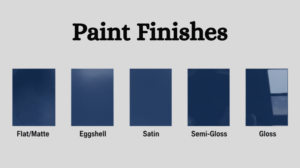 Differences Between Flat Matte Eggshell Satin Semi Gloss and High Gloss