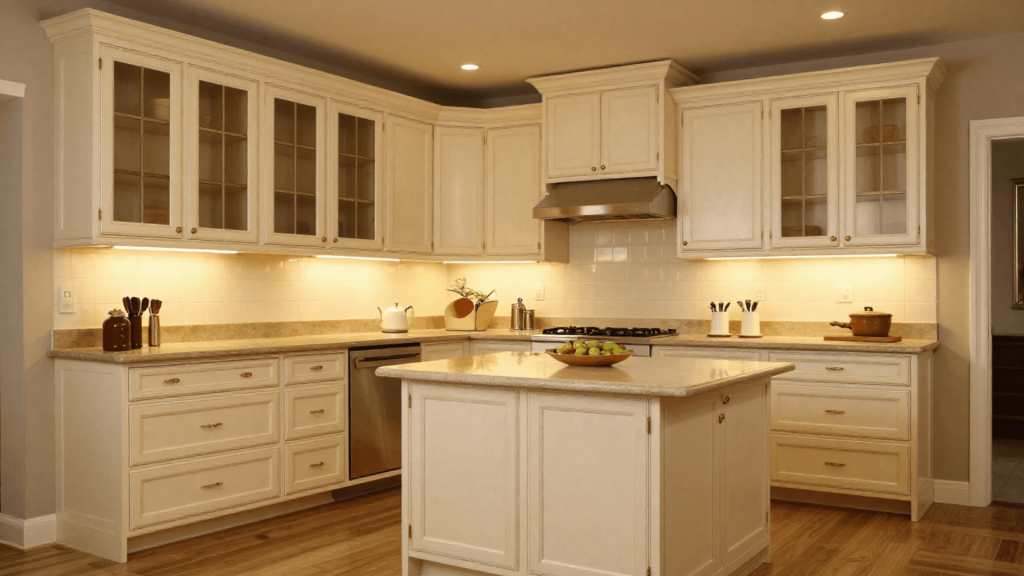 Glazed Cabinet Finish