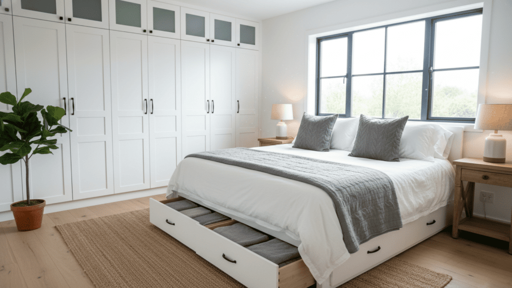 Guest Bedroom With Storage