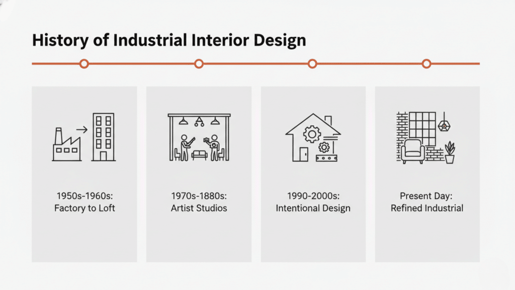 History of Industrial Interior Design