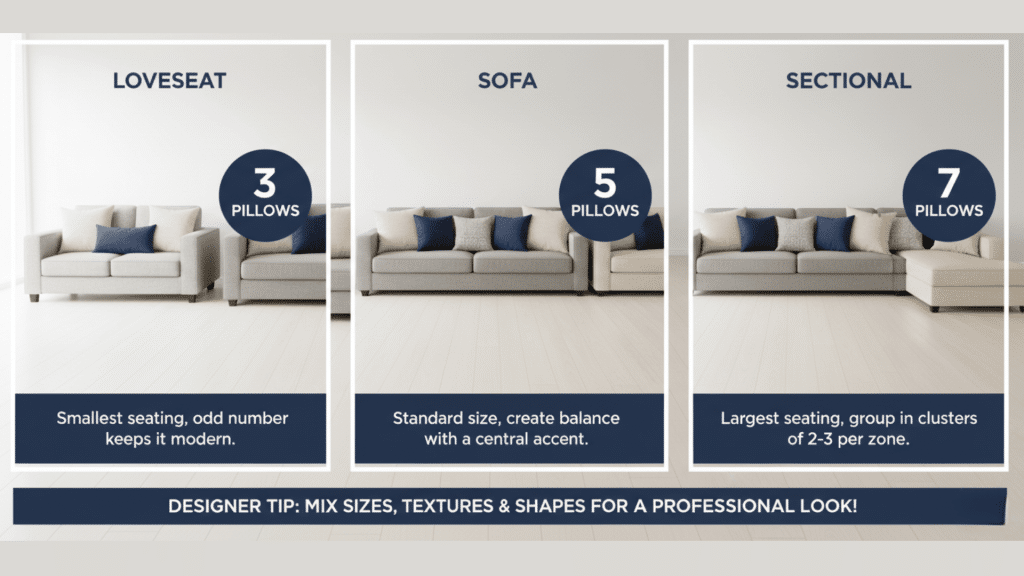 How Many Pillows on a Couch Is the Right Number