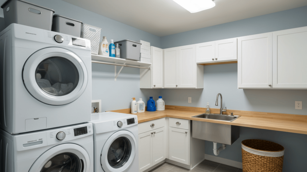 Laundry and Folding Room