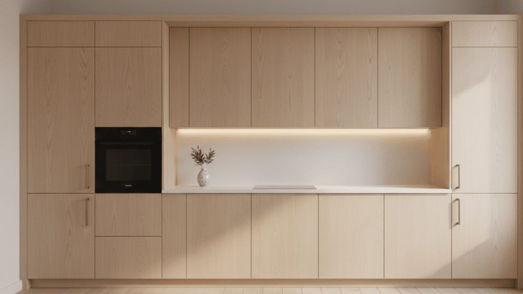 Minimal Slab Cabinets