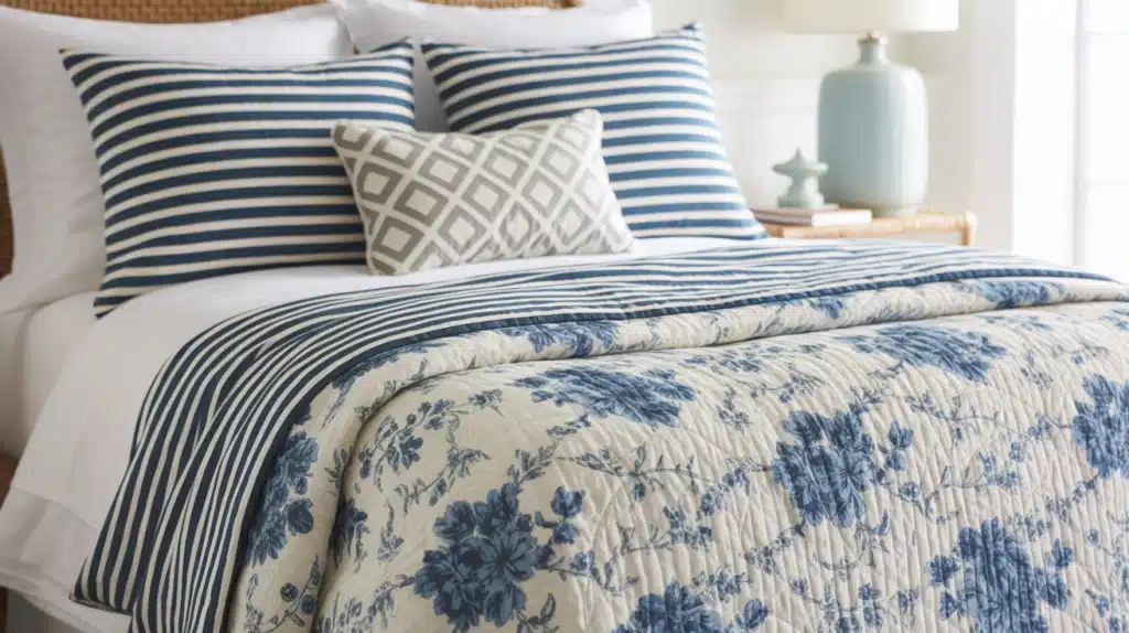 Pattern mixed bedding