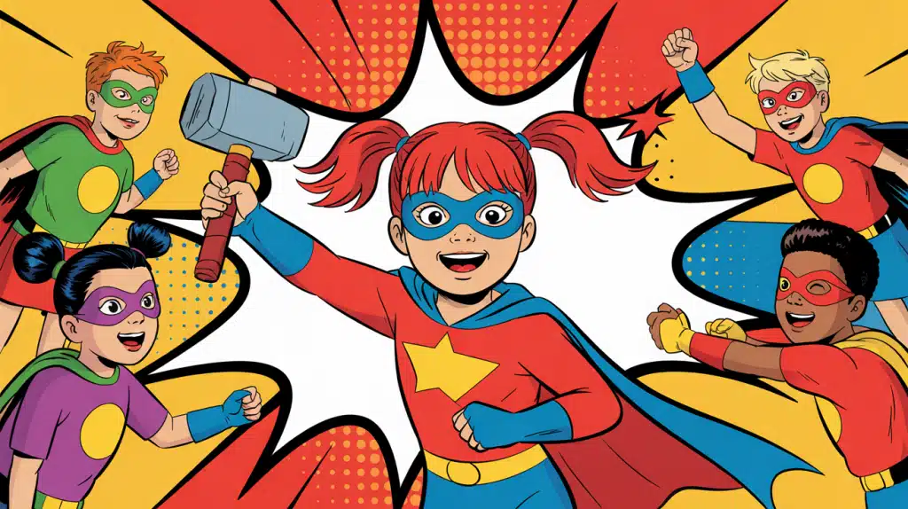 Superhero Dress Up Party