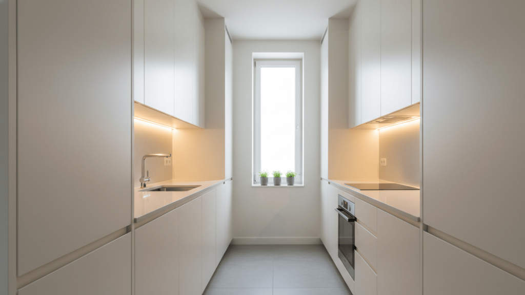 Tall Cabinets in Small Kitchens