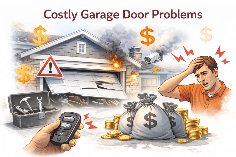Costly Garage Door Problems Home Sellers Should Fix Before Listing