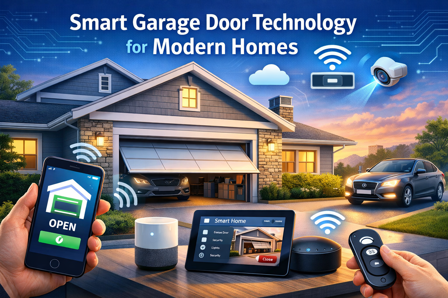 Why Smart Garage Door Technology Is Becoming a Must-Have for Modern Homes