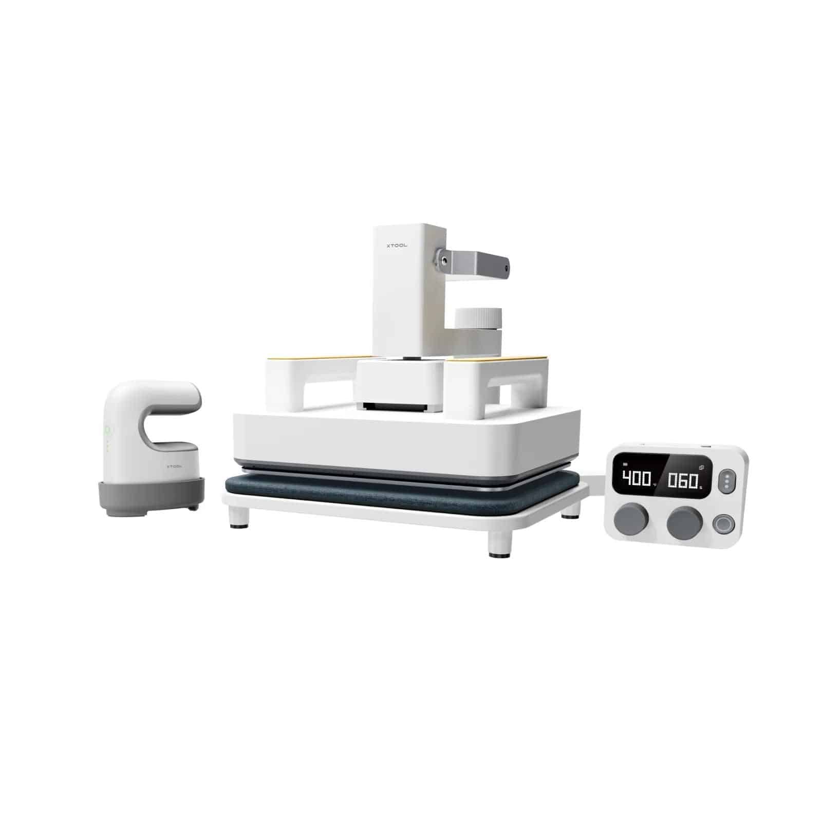 xTool 9x9 Hands-Free Heat Press System on Cradle