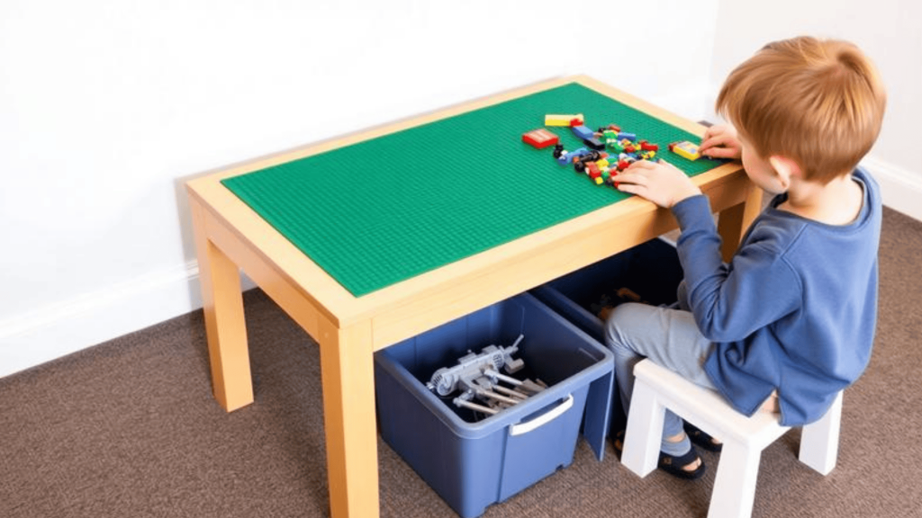 Built In Storage Underneath