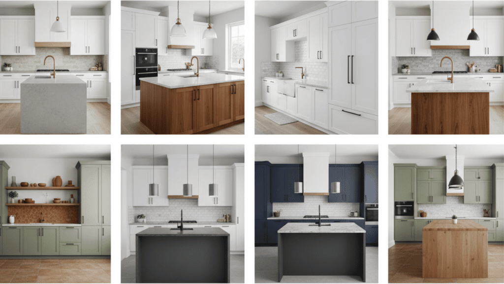 Color Palettes and Material Finishes